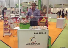 John Moore, CEO Summerfruit Australia. Australian Summerfruit don't yet have access to China, but are preparing for market access which is expected in January 2015.