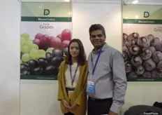 Nagesh Shetty from Deccan Produce, India was there to promote Indian grapes, he already exports to other Asian markets and is looking at the possibility of entering the Chinese market.