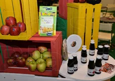 Some of the products showcased at the APOT stand.