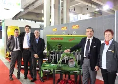 The B Group stand (Bargam spa), specialised in machinery: Angelo Bellesia, Enrico Rosetti, Ugo Cambruzzi, Luigi Blasi (chairman) and Cristina Castagnotto.