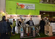 Inderst presented a few fruit processing machinery.