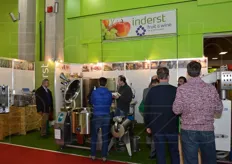 There was a lot of interest for Inderst machinery during the entire fair.