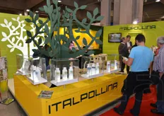 Italpollina stand, fertilisers.