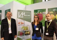 Gabriele Maccanti, Brigitte Bonyai and Igor Maccanti from maccanti Vivai Soc. Agr. Ss.