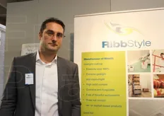 Martijn Meeuwse, management director from Ribbstyle Selected Products bv. The company specialises in special non-toxic plaster and coverings that do not deteriorate in cold storage or controlled atmosphere units.