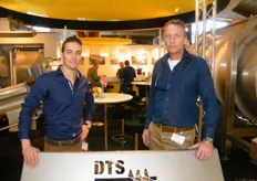 Colin Groen and Peter van der Stouwe of DTS.