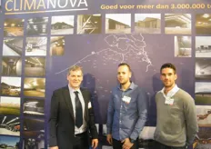 Harold Buijsse, Tim Herman and Ferry van Damme of ClimaNova.