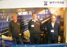 John van Dijk and Bernard van Zwol of Wevano Machinery and Peter Grinwis of Petech, they work together.