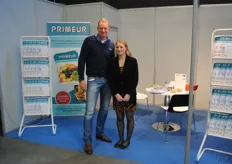 Richard van de Dolder of Inverness Transport also stopped by the Primeur stand.