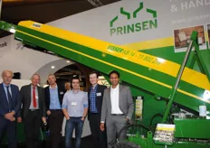 The Prinsen sales team. They present the Agrisep innovation for onions, potatoes and carrots.