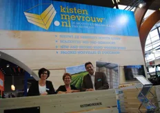 Elvira Wieland, Tineke Douwes and Bertjan Bruin of Kisten Mevrouw.