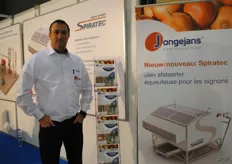 Bas Ruygrok of Jongejans presents the new Spiratec. The new extractor for the finishing touch.