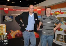 Arie Verhoef and Leo Verschuure of van Burg Machinefabriek.