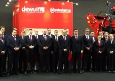 Through the fusion of Dewulf with Miedema earlier this year, the sales team increased significantly, here an overview of the teams.