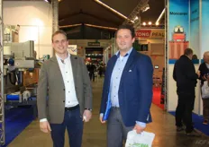 Juriaan Oudjans and Peter Quik of Quickly Bestsellers came to visit the fair.