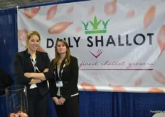 Chayenne Wiskerke and Paula de Winter from Daily Shallot. Joint venture between Top and Wiskerke