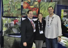 Paul Boris, Carly Engleton and Brent Boris from Agritrade Farms. They are selling Okra now to Europe.