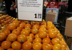 Tangerines from Florida for 1.99 per 450 grammes