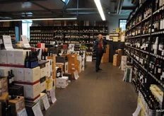 And liquor store. The range of wines is enormous.