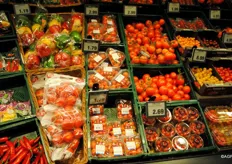 Wide range of tomatoes, great quality