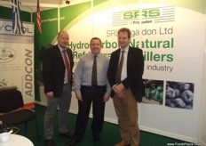 The team from SRS Frigadon - Johan Widing, Darren Powlett and Mark Varney.