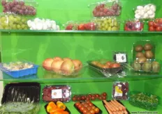 Some of the punnets and packaging available from Avi Global Plast.