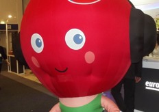 This big Jazz apple was finding it challenging to to make his way through the crowds on Wednesday!