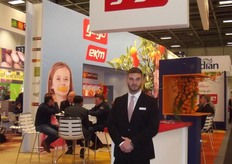 EKM, Gogo were at Fruit Logistica for the first time this year, pictured here is Hank Coetzee.