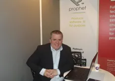 Stuart Lane was at the Prophet once again to tell visitors about the company's software systems.