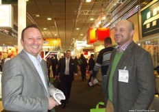 Graham Bonus and Alasdair McLennan were visitors at the exhibition.