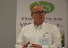 David Rogers, UK sales Director at Tozer Seeds at the launch of the Flower Sprout to the European market.