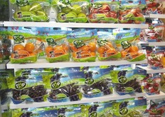 Products on display at the Total Produce stand.