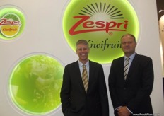 Lian Jager and Simon Limmer- Zespri.