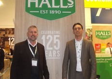 Craig McBain and Arjan Verhagen from Halls.