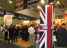 The UK Pavilion, bigger and better than than last year, hosted a reception on Thursday.