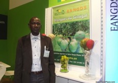 Makhou Diop - EANGDS at the Senegal pavilion.