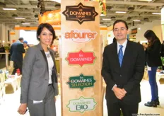 Kenza OUALI (Responsable Marketing) with Amine Mamou, Deputy CEO (Directeur général adjoint) at Les Domaines Export (Morocco); Les Domaines is the commercial subsidiary responsible for worldwide marketing LES DOMAINES AGRICOLES’ fruits and vegetables. Our mission is to create value for our customers and producers by marketing quality products and offering the best service possible.