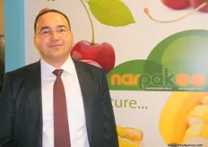 Kazim Donmez, Foreign Trade Manager of NARPAK - Turkey, operates in the fresh fruit and vegetable business on a 40.000sqm area with a 120.000 ton/year production capacity