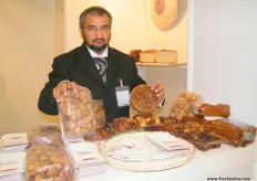Commercial Manager Ali Al Zubaidi of Jawatha (Saudi Arabia), produce certain type of high quality dates