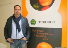 Mbarek Blileg, Executive Assistant - Logistics Manager of Fresh Fruit Maroc, exports Europe, North America, Russia and Scandinavia