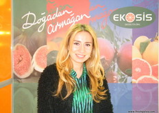 Ms. Cana for EKOSIS (Cyprus), founded by Mr. Kadir İLDENİZ in Mersin in 2000 and providing its services to fruit and vegetable industry with the annual output of 25 thousand tons per annum