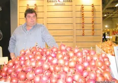 Panagiotis Antonakis of Greek Onions (Greece), produce, store and market onions all year round.. production begins, each year around the beginning of May.