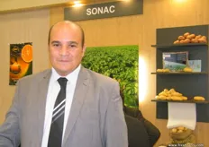 Supply Chain Manager Samer Dawoud of Sonac (Egypt), exporting around 40000 tons of citrus (table & juicing), 50000 tons of potatoes (table & processing) and 12000 tons of frozen fruit & vegetables.