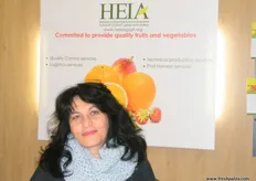 Executive Director Iman Kamel of HEIA - Egypt, an industry-driven association supporting the Egyptian horticultural community (producers, exporters and suppliers) aiming to increase exports of fresh produce