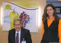 Walid and Nagwa of Egyptian Fruit Export (Egypt), a subsidiary of Agrostar which was founded in 1995, and has over 400 Hectares of land spreaded along Alexandria desert road and Luxor