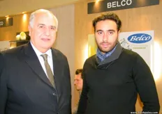 Business Analyst Mohamed El Betagy with his son, Tarek of Belco (Egypt)