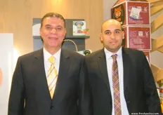 Chairman Khaled Abd El Wahab with son Fahd Abd el Wahab of Abd Elwahab Sons (Egypt), the company is known for their brands: Sunset, Cleopatra and Eagles