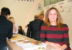 Ms. Amparo of Commercial Dept., Consorfrut(Spain), established in 2000 targeting the increasing demand of the Eastern European countries