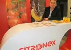 Sales Managers Jacek Konarzewski of Citronex (Poland), a family company from Poland that has already been on the market for more than 20 years. Main products are bananas and tomatoes . Citronex has their own banana plantations in Ecuador and 41 ha of tomato greenhouses in Poland