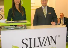 Ms. Natalia Pawlicka with Adrian Kwiecinski of Silvan Logistics (Poland), specialize in distributing food products in refrigerated trucks in controlled temperatures as well as in transporting industrial articles by tarpaulin trailers in Poland and throughout the European Union and Eastern European countries.